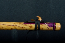 Yellow Cedar Burl Native American Flute, Minor, Bass A-3, #R2F (7)